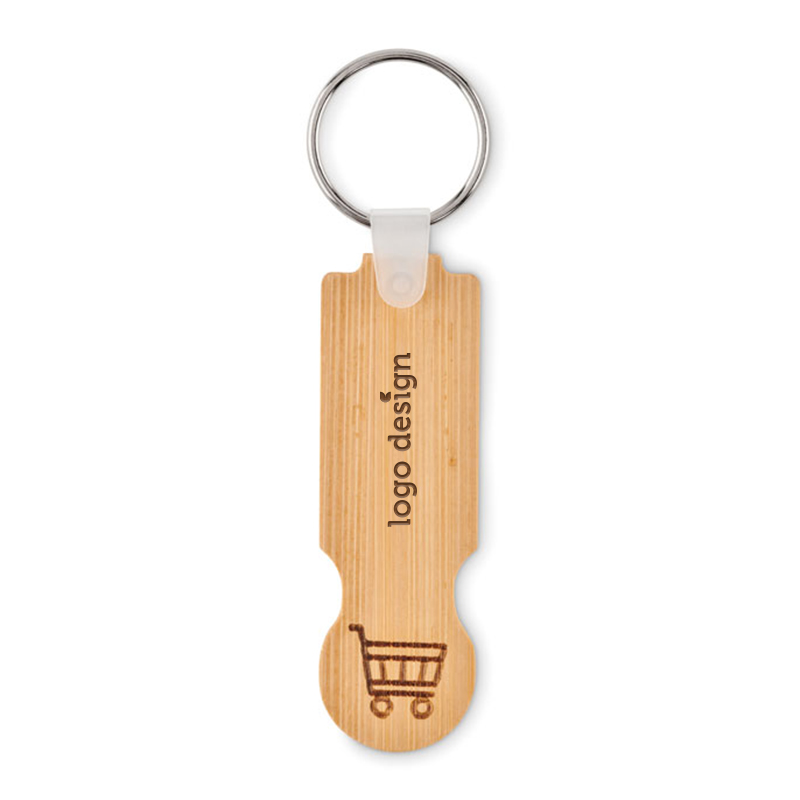 Bamboo key ring